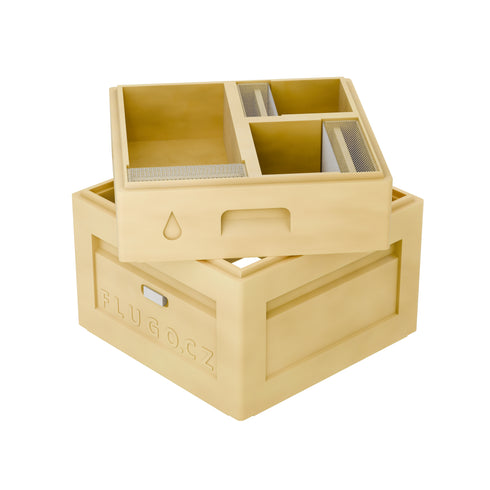 Set: Futterkasten und Zarge für AM 11 Rähmchen – Flugo