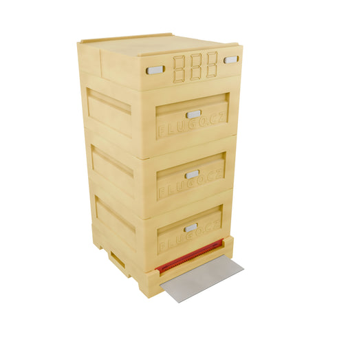 Flugo Polyurethanbeute – 39x24 cm – AM – 11 Rähmchen
