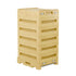 Langstroth Shallow Hive Box for 10 Frames, Frame Size 137 mm (5 3/8″)