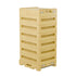 Langstroth Shallow Hive Box for 10 Frames, Frame Size 137 mm (5 3/8″)