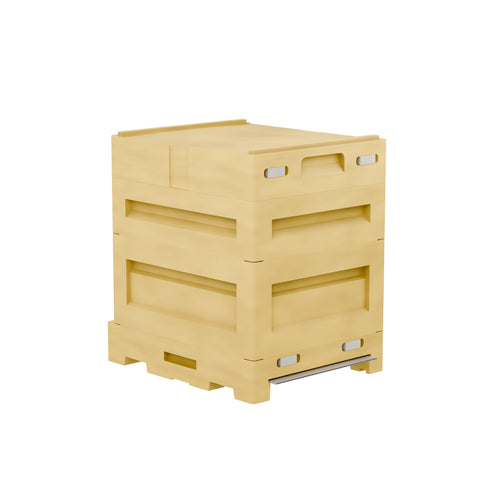 Langstroth Deep Beehive for 10 Frames, Frame Size 232 mm (9 1/8´´)