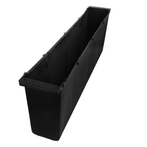 Alimentador de Plástico Negro para 2 Cuadros Langstroth 2/3 (159 mm)