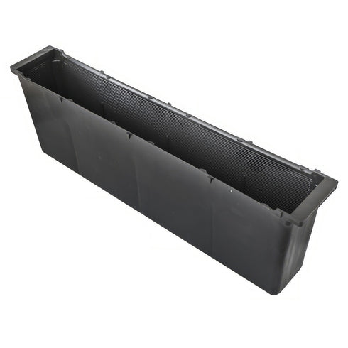 Alimentador de Plástico Negro para 2 Cuadros Langstroth 2/3 (159 mm)