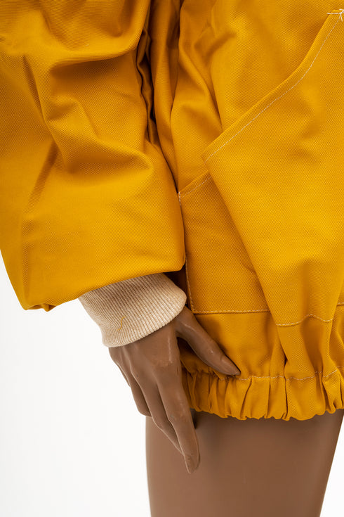 Schützende Imkerjacke mit Hut – Weiß oder Gelb