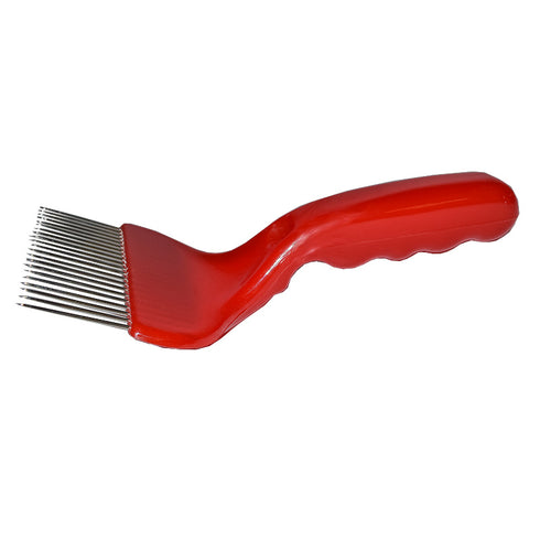Uncapping Fork with Plastic Handle – Red