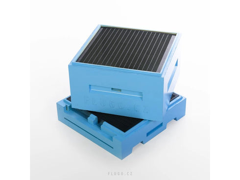 Excluidora de Reinas de Plástico Negro 417x417 mm