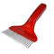 Uncapping Fork with Plastic Handle – Red